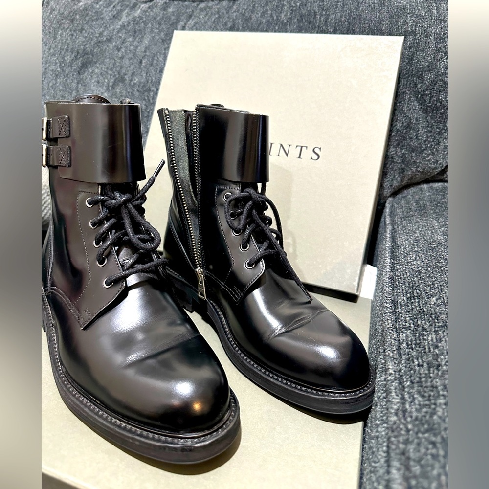 All saints black boots